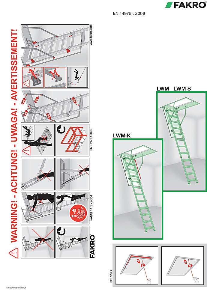 чердачная лестница инструкция